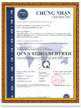 Chứng nhận ISO - TCVN Hợp quy thang máy Hàn Lâm